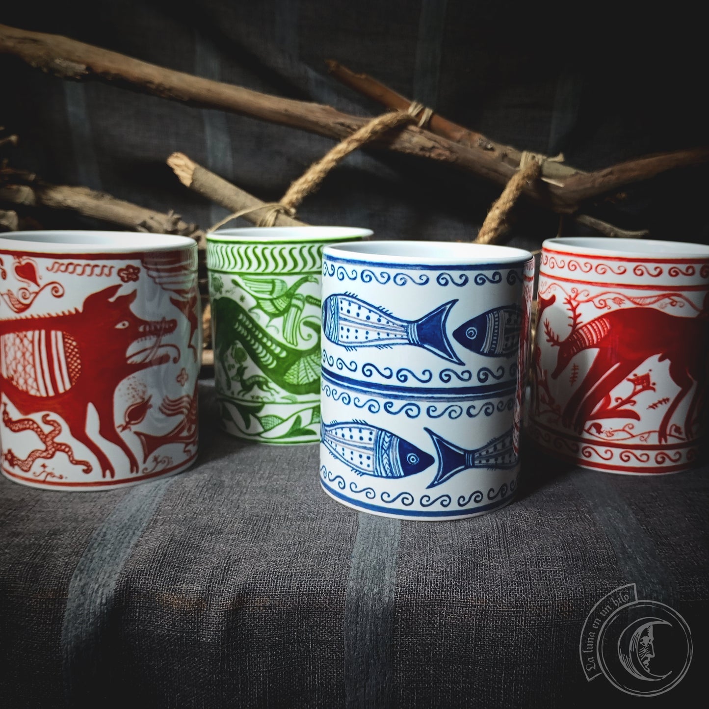 Celtiberian Mug SET (4x MUGS)