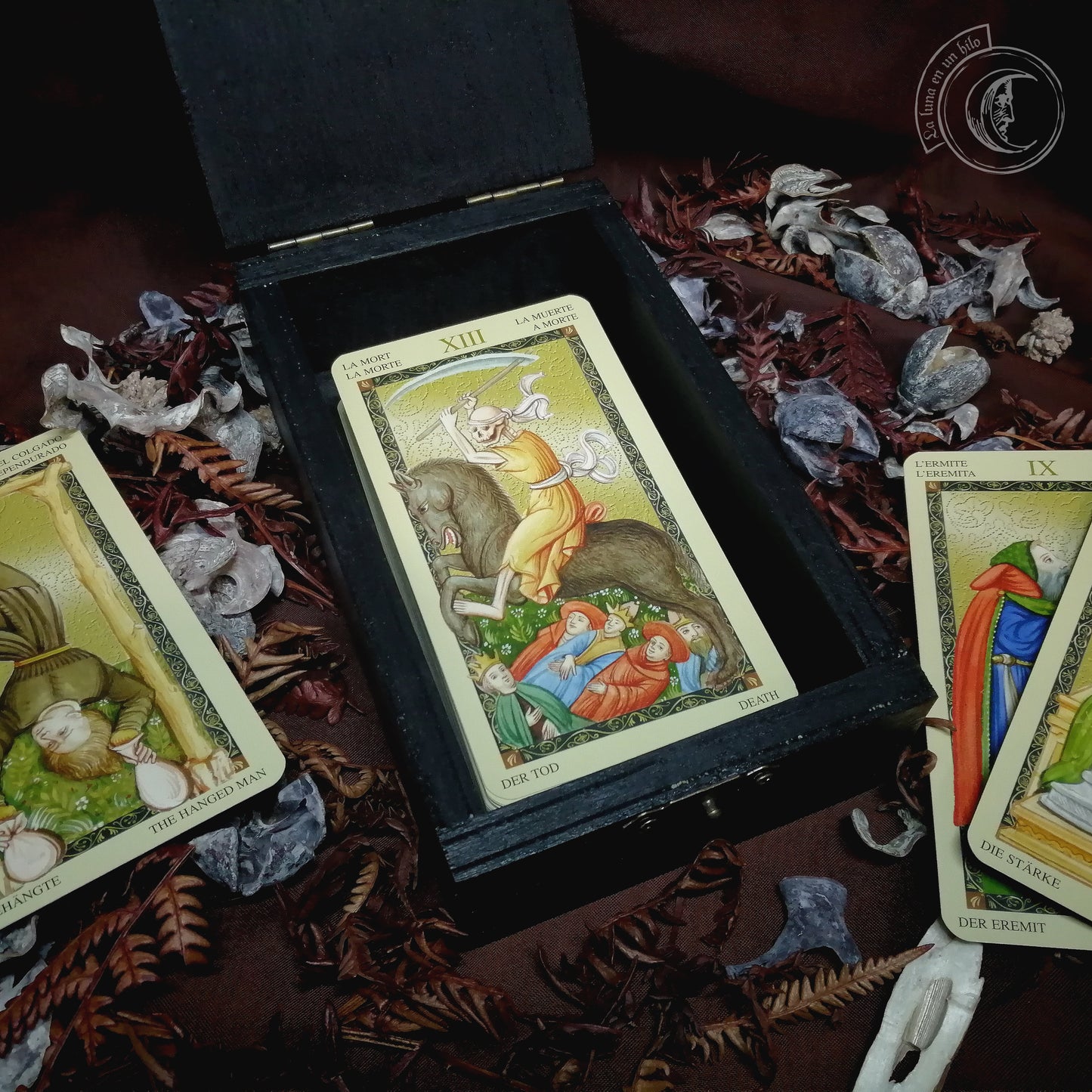 Tarot jewelry box - The Death -
