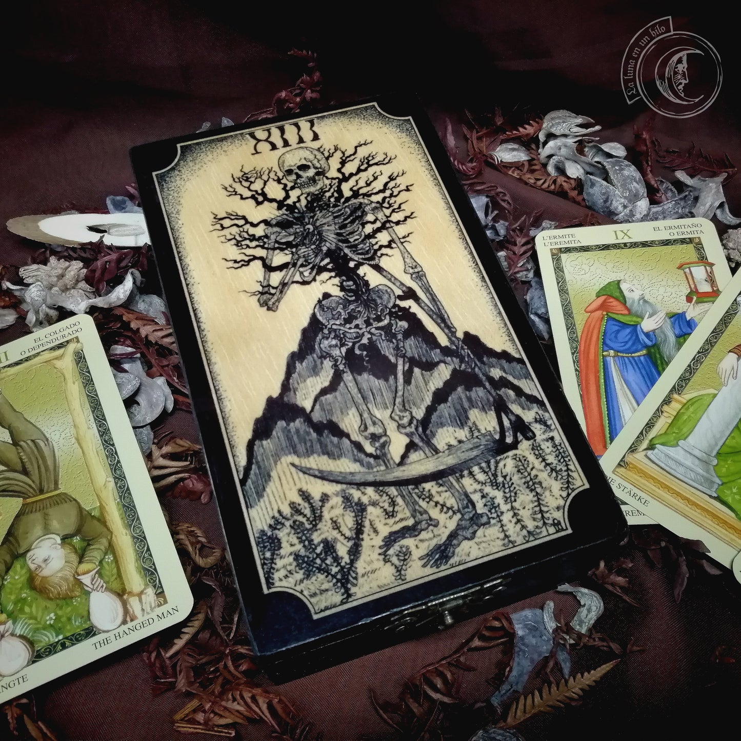 Tarot jewelry box - The Death -