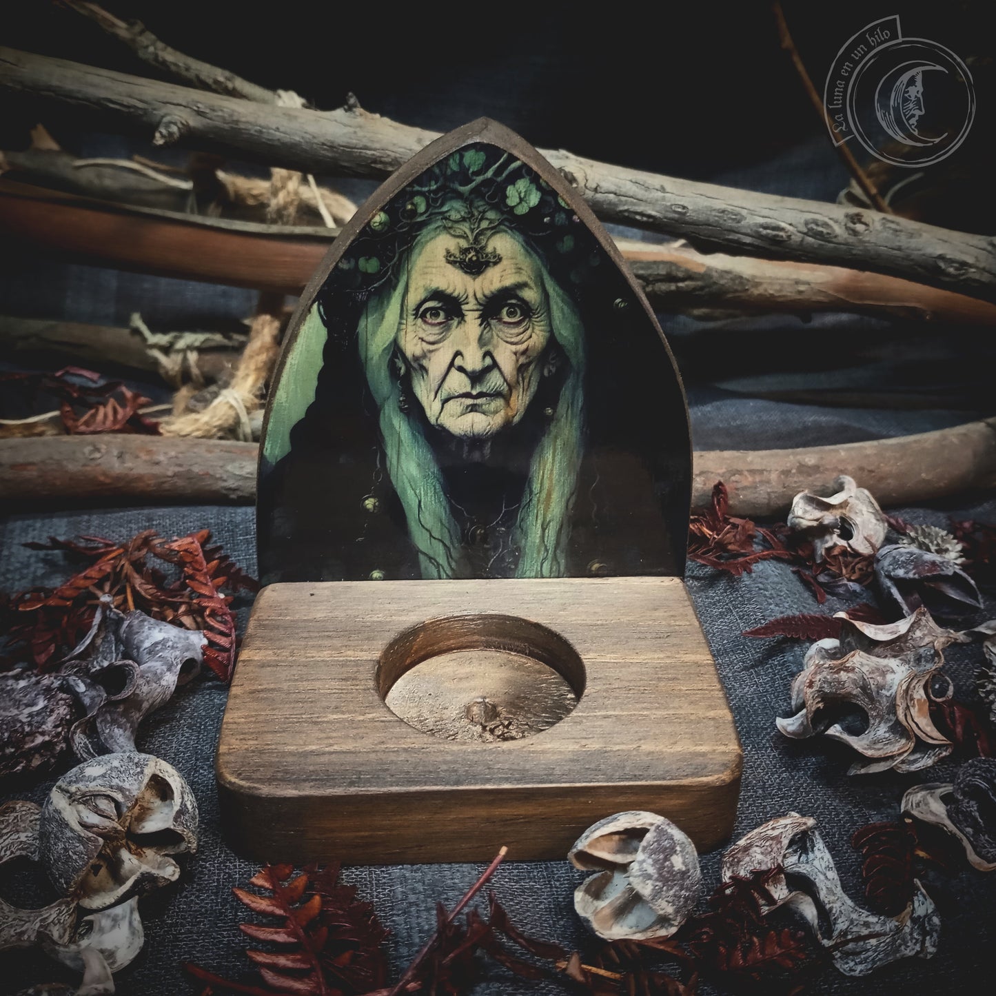 Baba Yaga - Candle Holder -