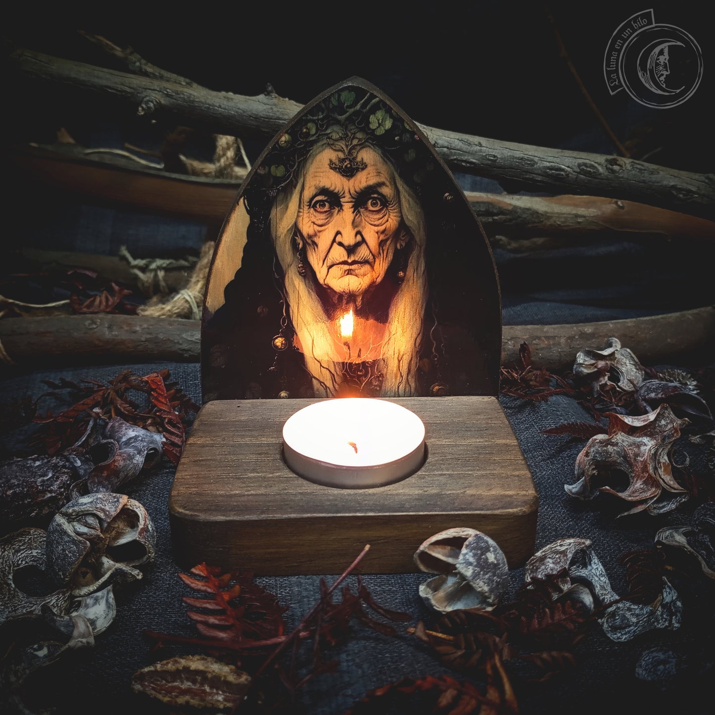 Baba Yaga - Candle Holder -