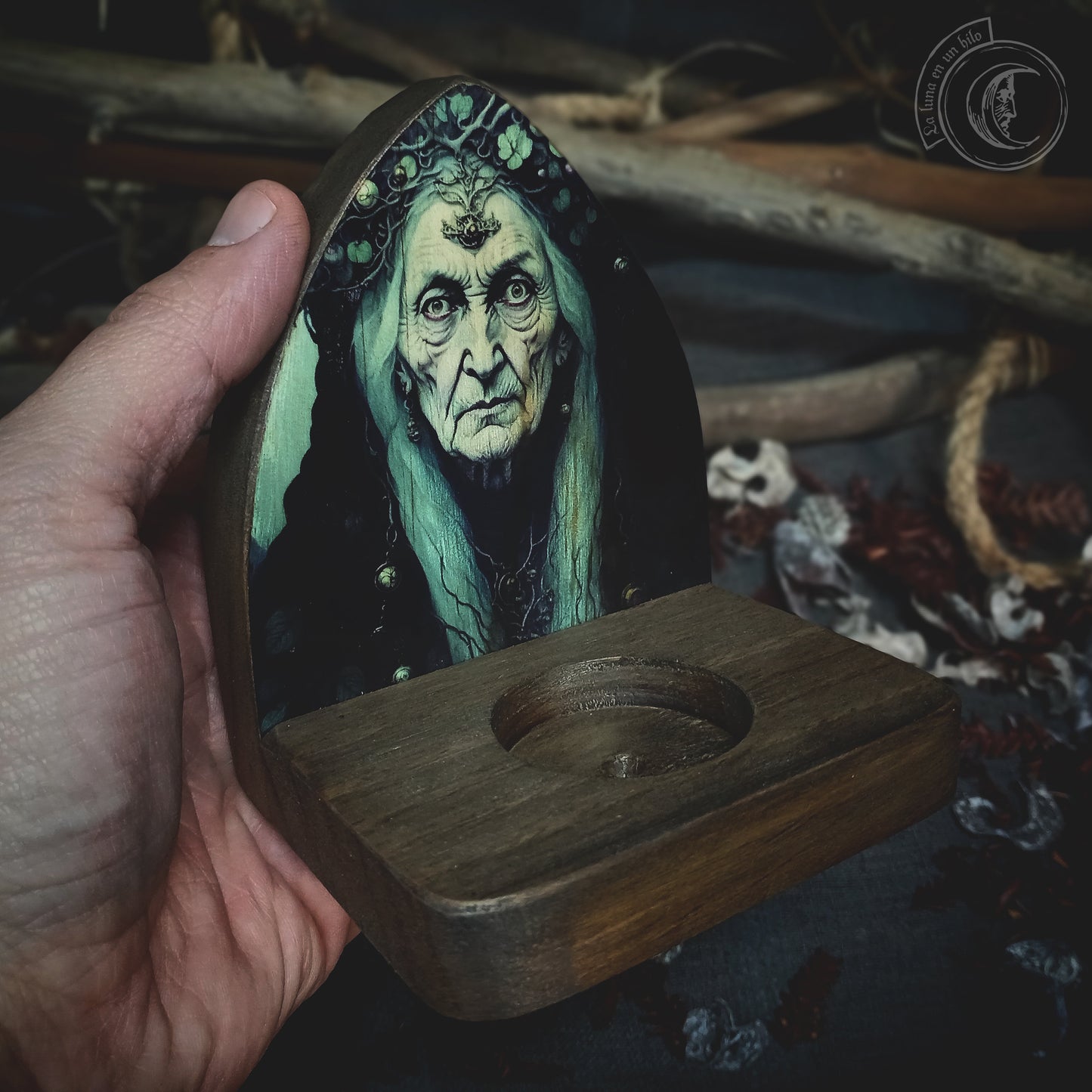Baba Yaga - Candle Holder -