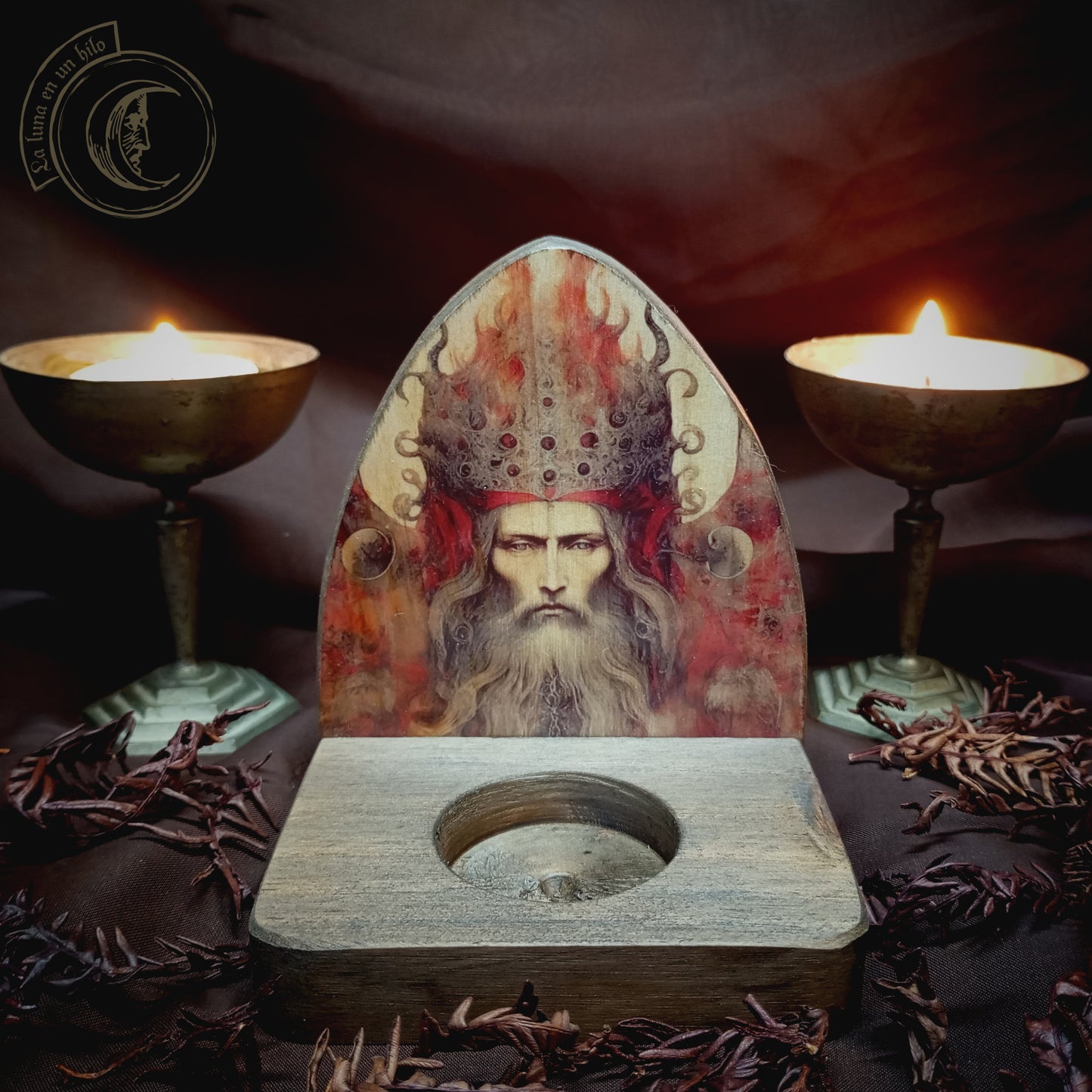 Ahura Mazda - Candle Holder -