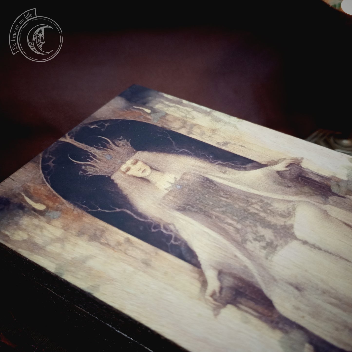 Tarot jewelry box - The Empress -