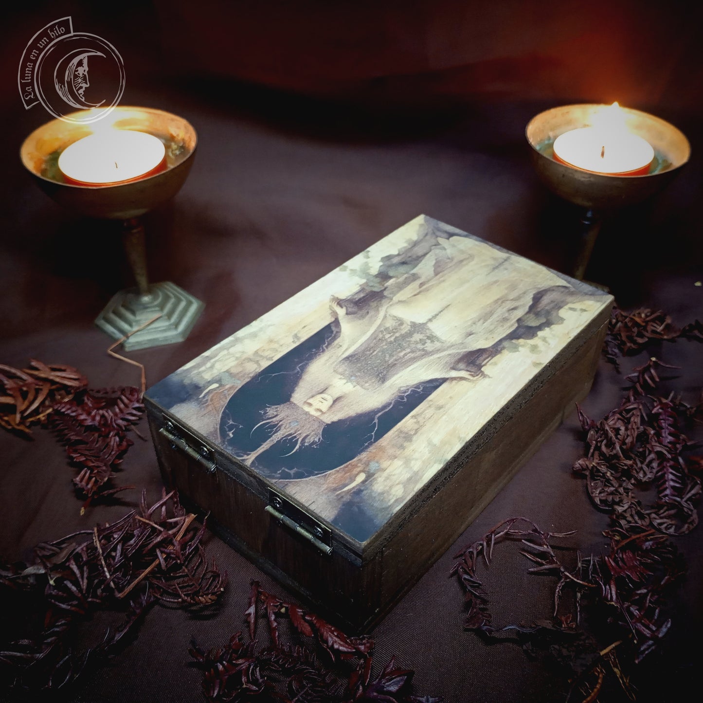Tarot jewelry box - The Empress -