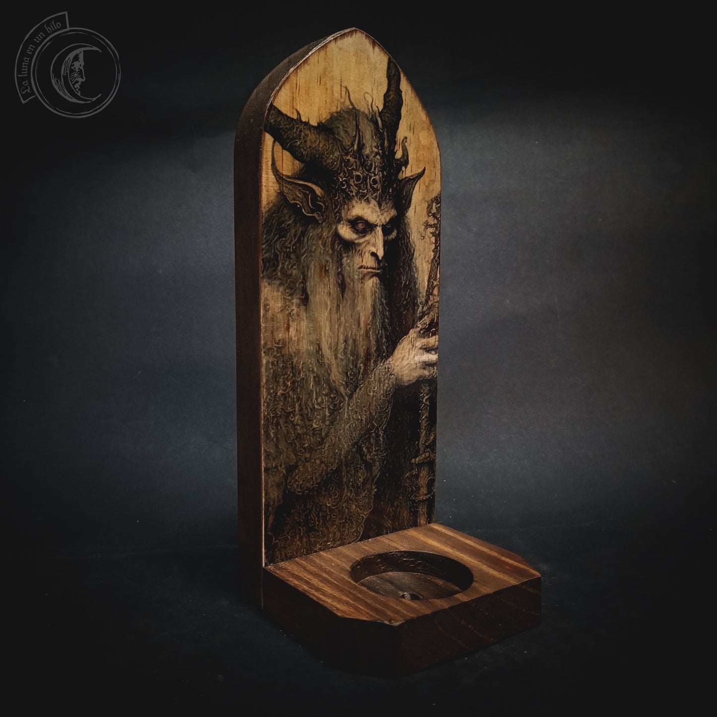 Lucifer - Wall Candle Holder -