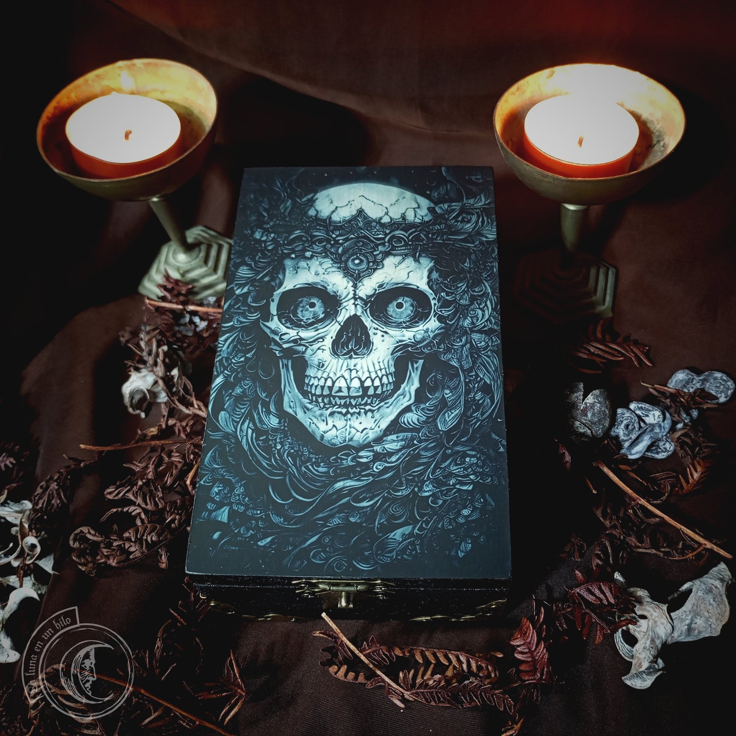 Tarot jewelry box - The Death -
