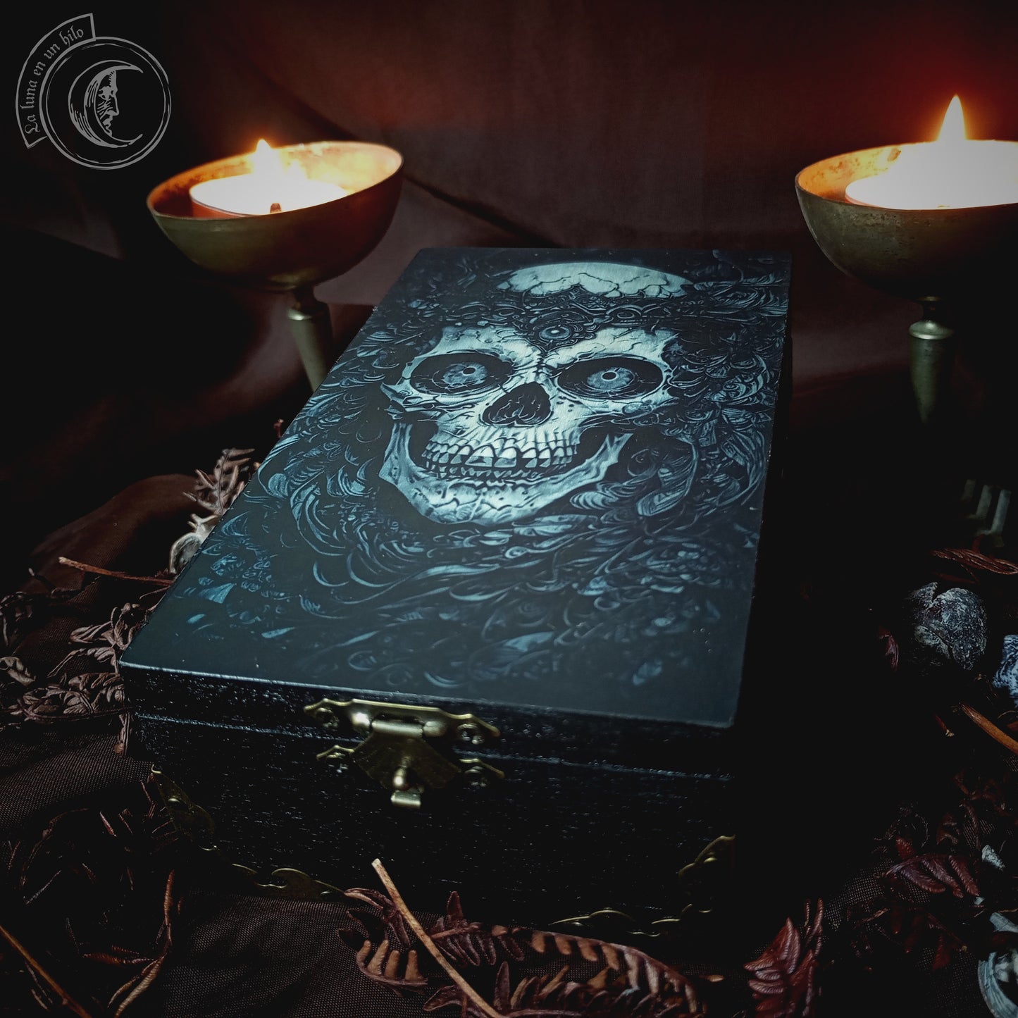 Tarot jewelry box - The Death -