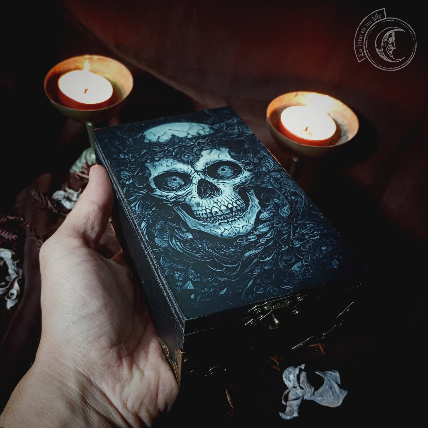 Tarot jewelry box - The Death -