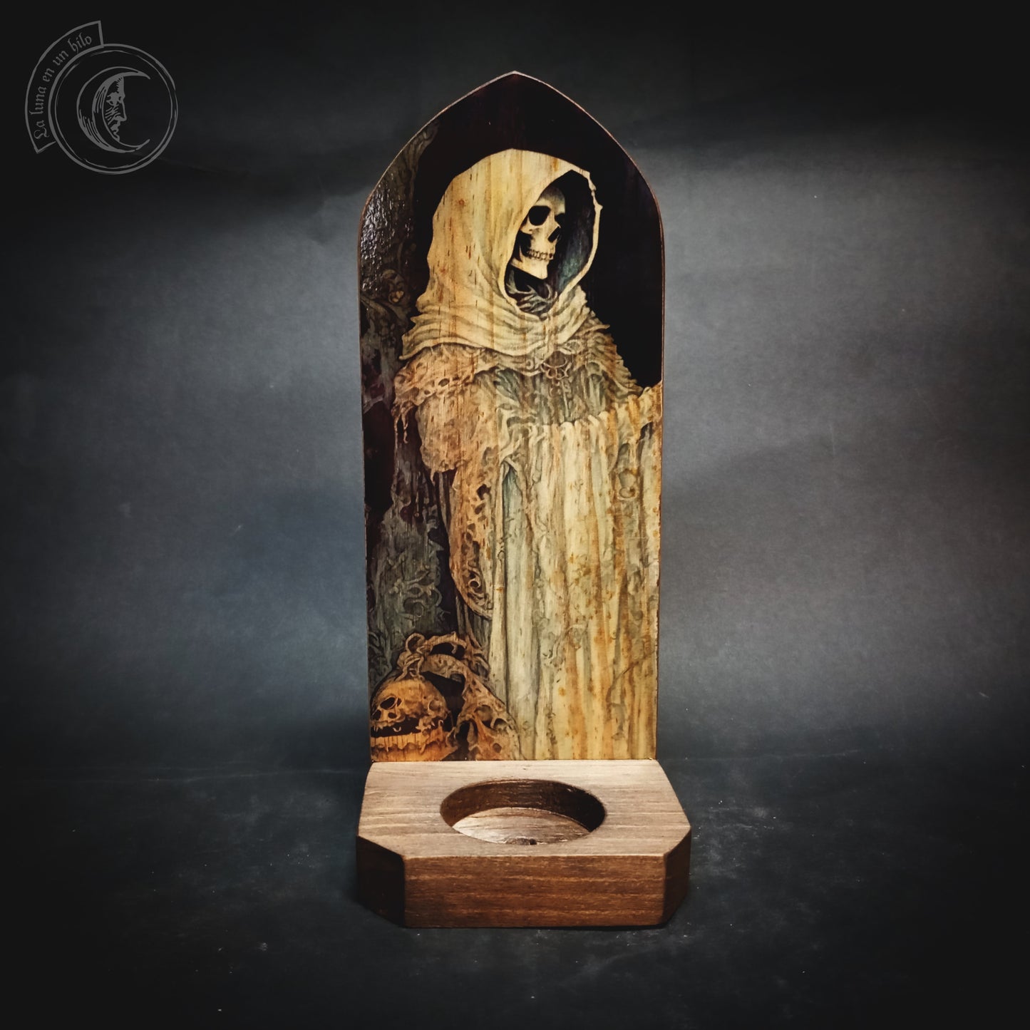 Death - Wall Candle Holder -