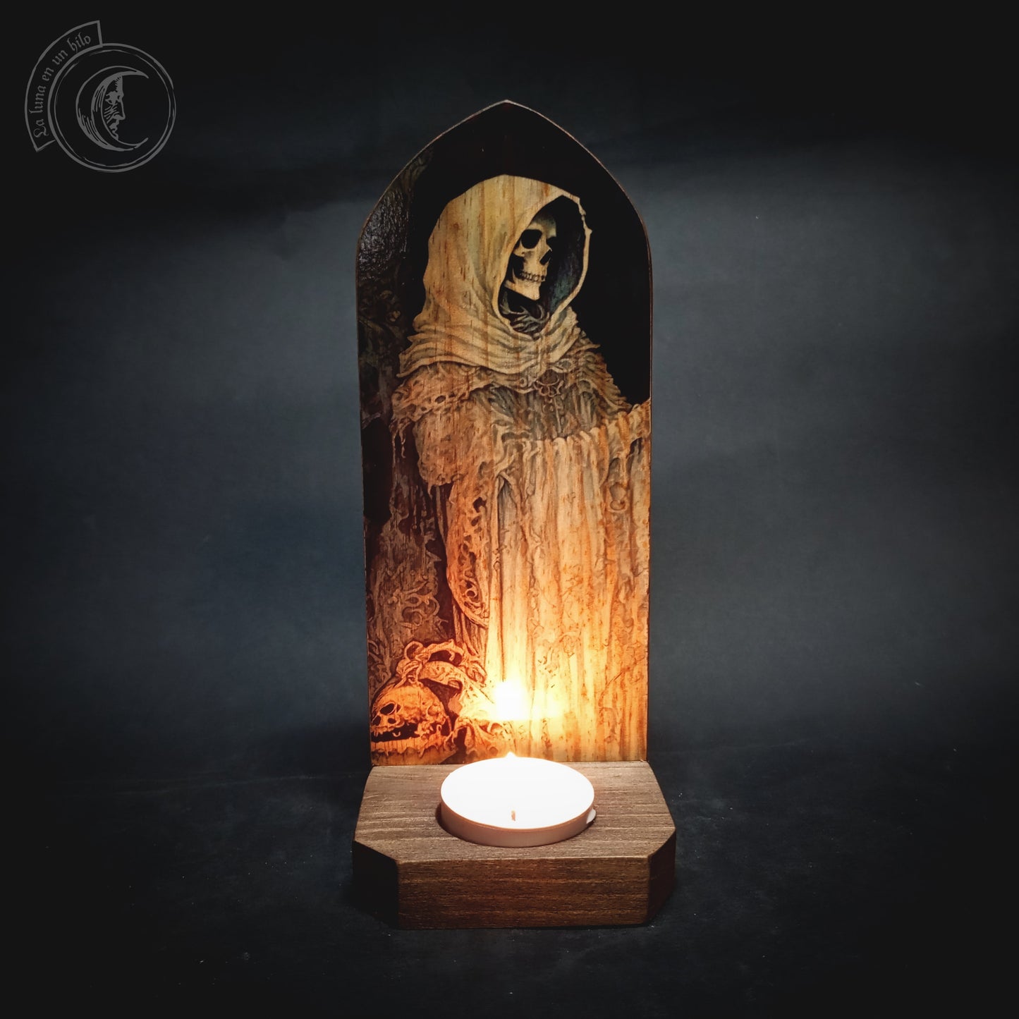 Death - Wall Candle Holder -