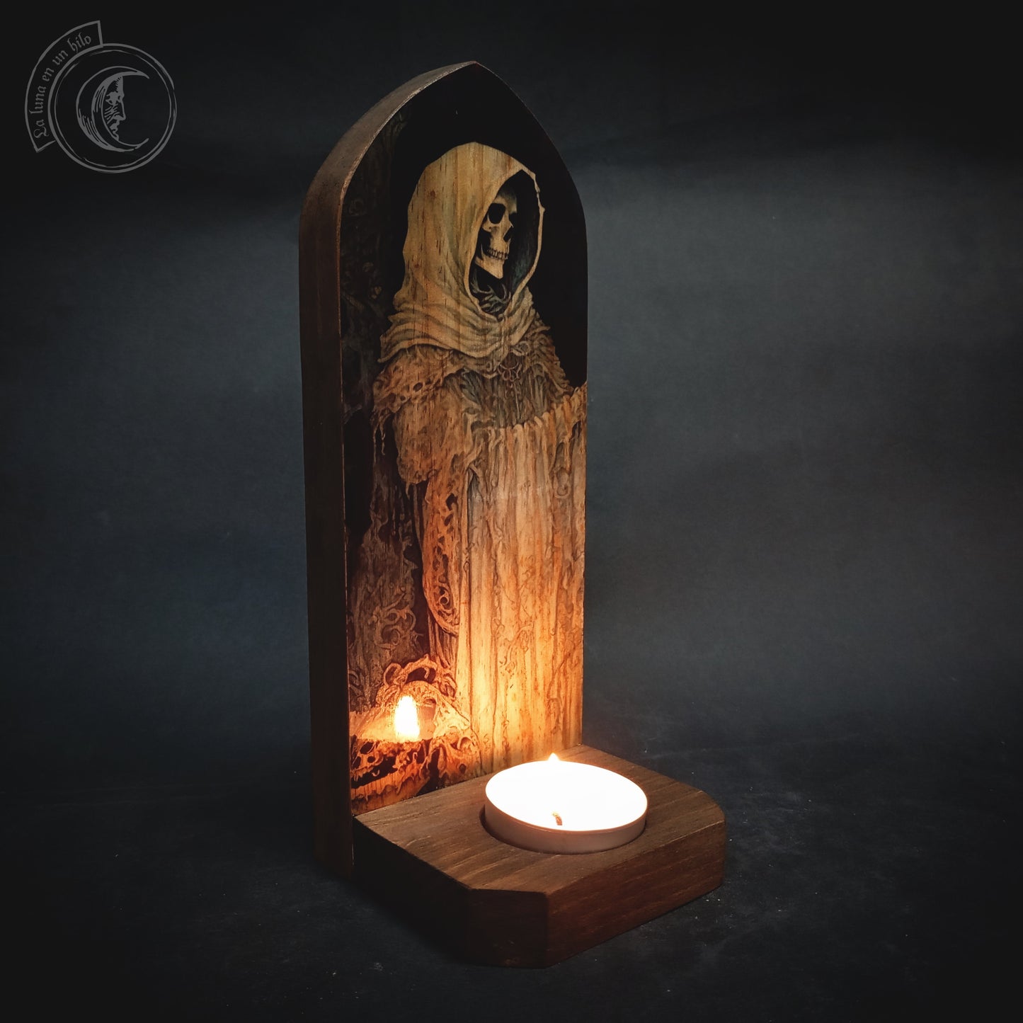 Death - Wall Candle Holder -