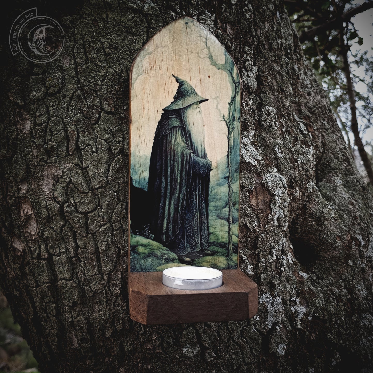 Wizard - Wall Candle Holder -