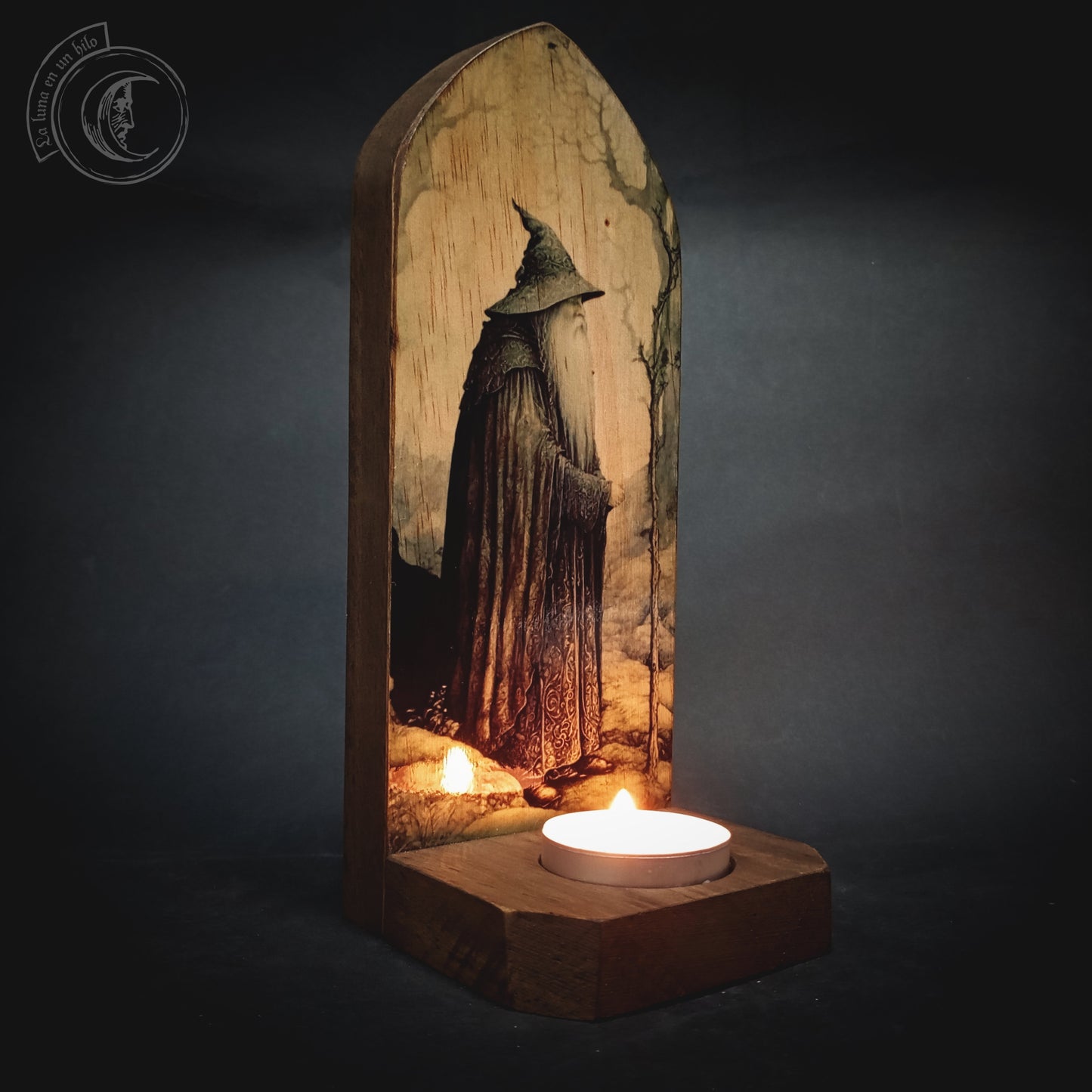 Wizard - Wall Candle Holder -