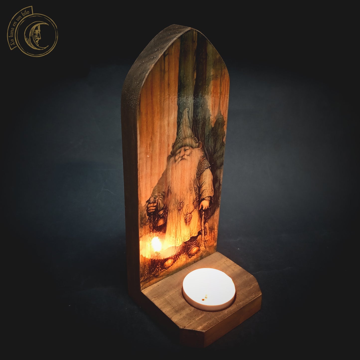 Gnome - Wall Candle Holder -