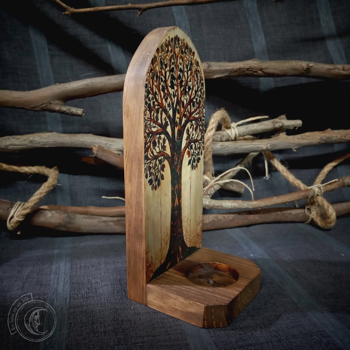 Tree of Life - Wall Candle Holder -