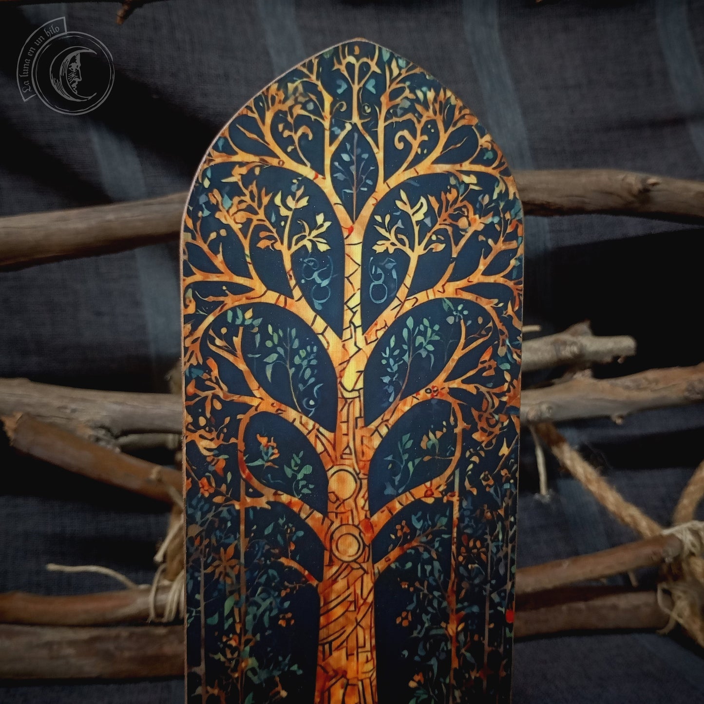 Tree of Life III - Wall Candle Holder -