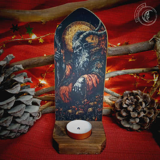 Krampus - Portacandele da parete -