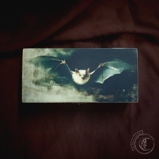 Wooden Chest - Bat -