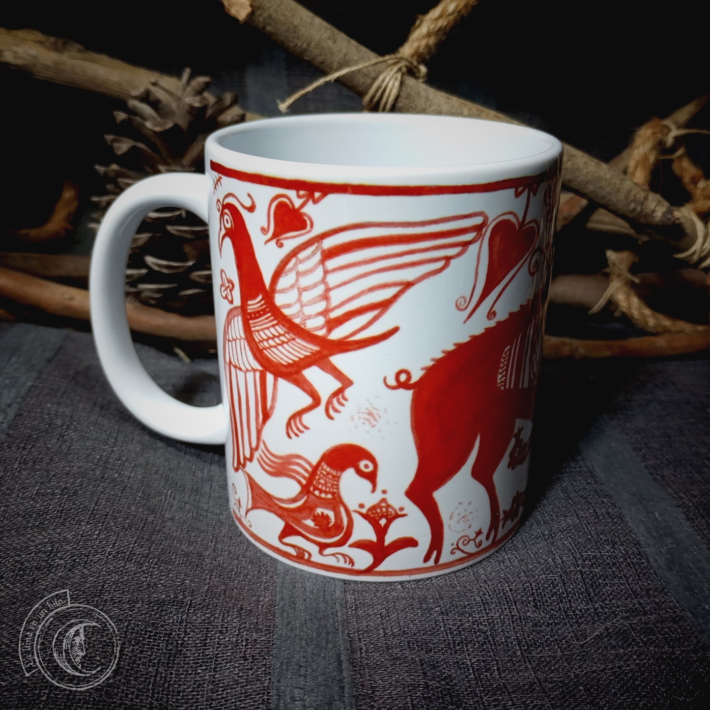 Ceramic mug 11 oz - Celtiberian Boar -