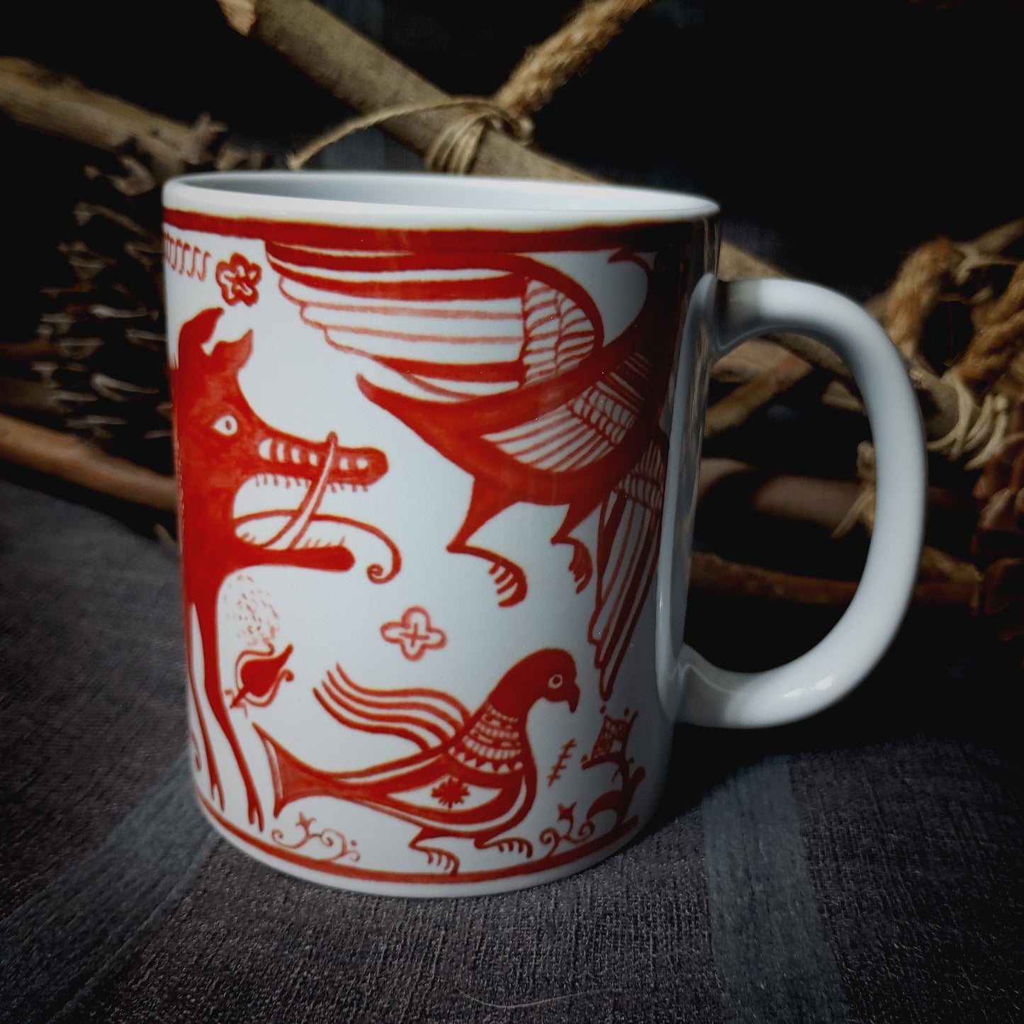 Ceramic mug 11 oz - Celtiberian Boar -