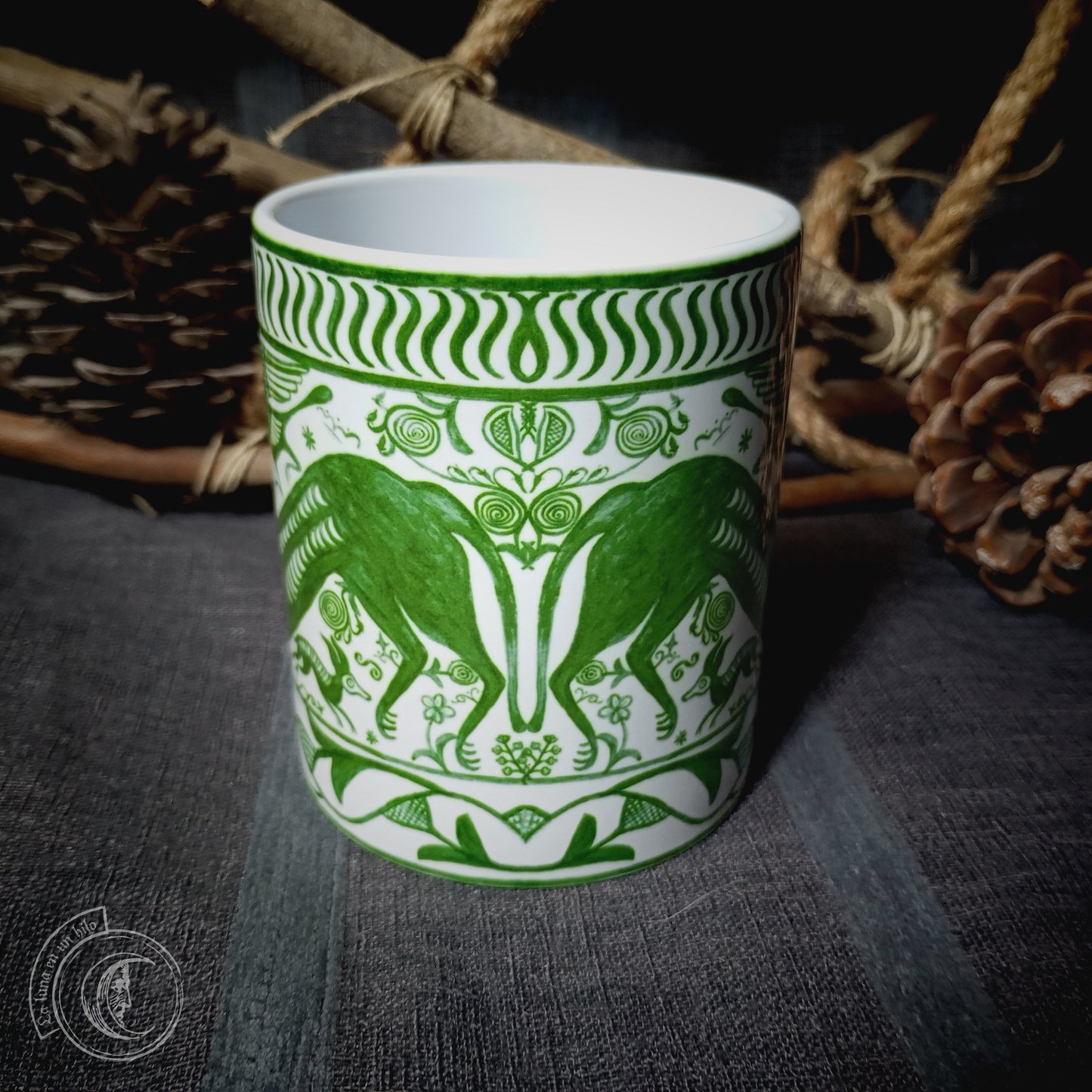 Ceramic mug 11 oz - Celtiberian Wolf -