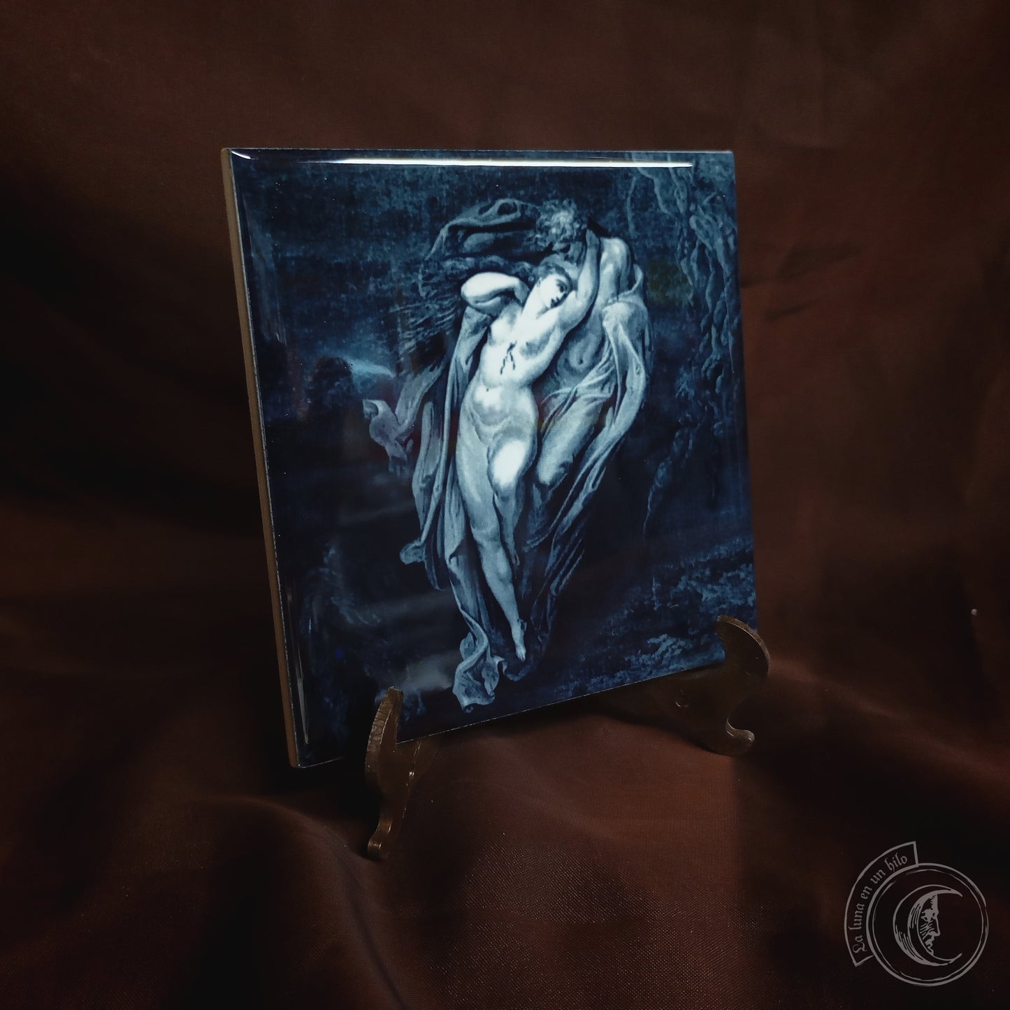Œil de Dieu - Décor en carreaux de céramique -