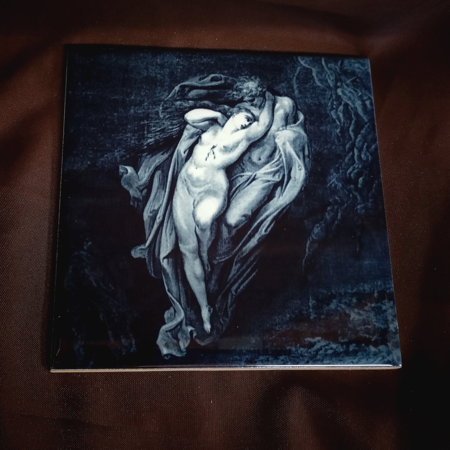 Œil de Dieu - Décor en carreaux de céramique -