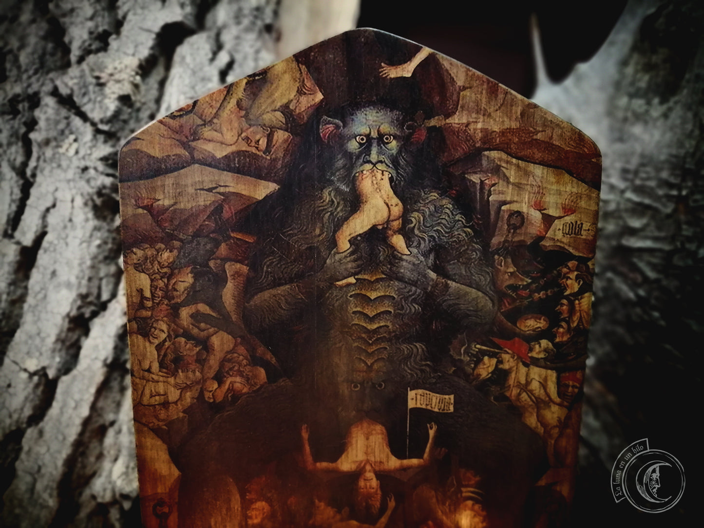 Ritual Altar Candle holder - Lucifer - Giovanni da Modena