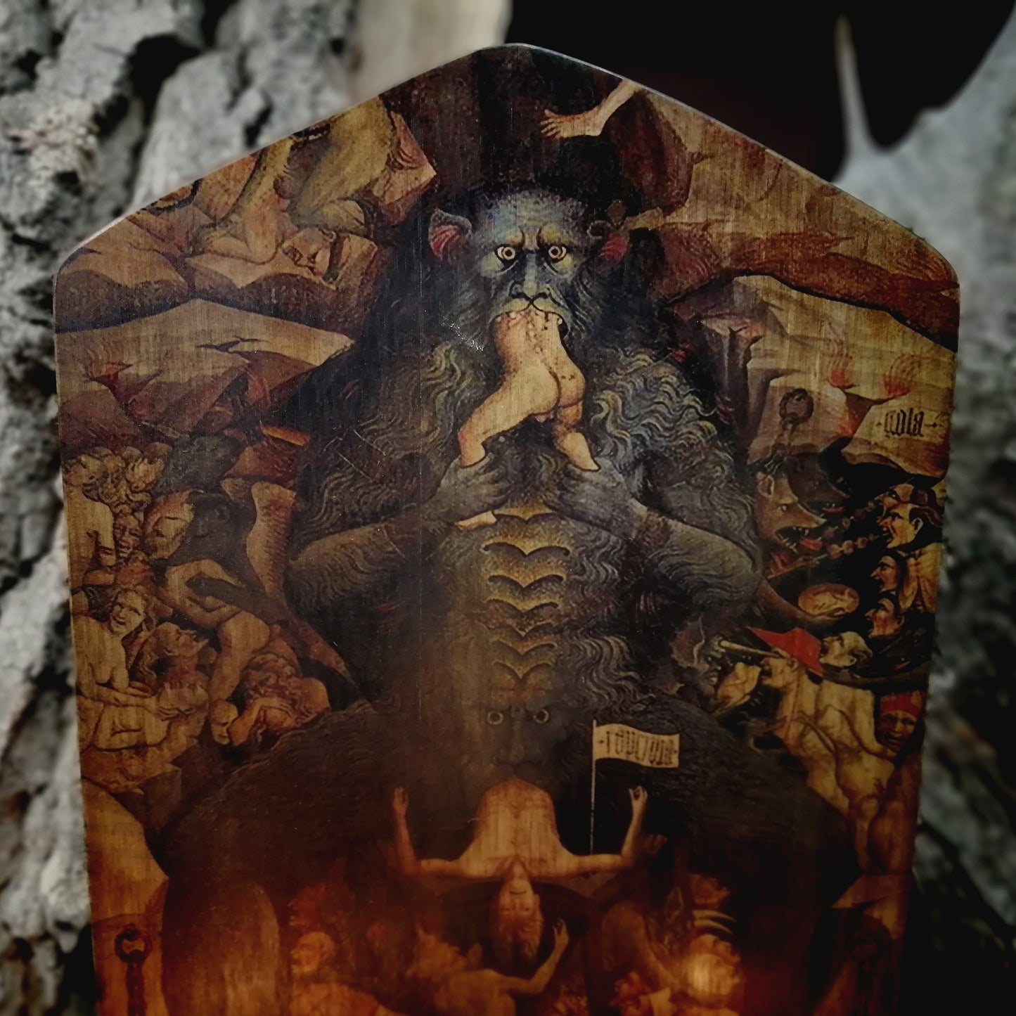 Ritual Altar Candle holder - Lucifer - Giovanni da Modena