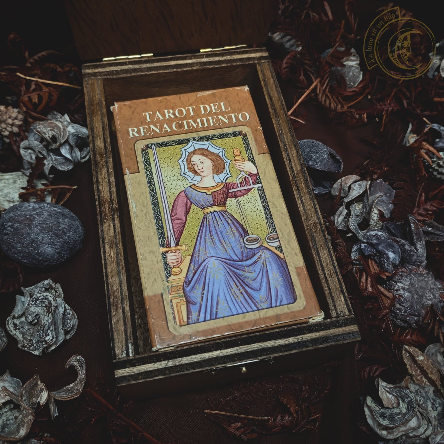 Tarot jewelry box - Elizabeth Bathory -