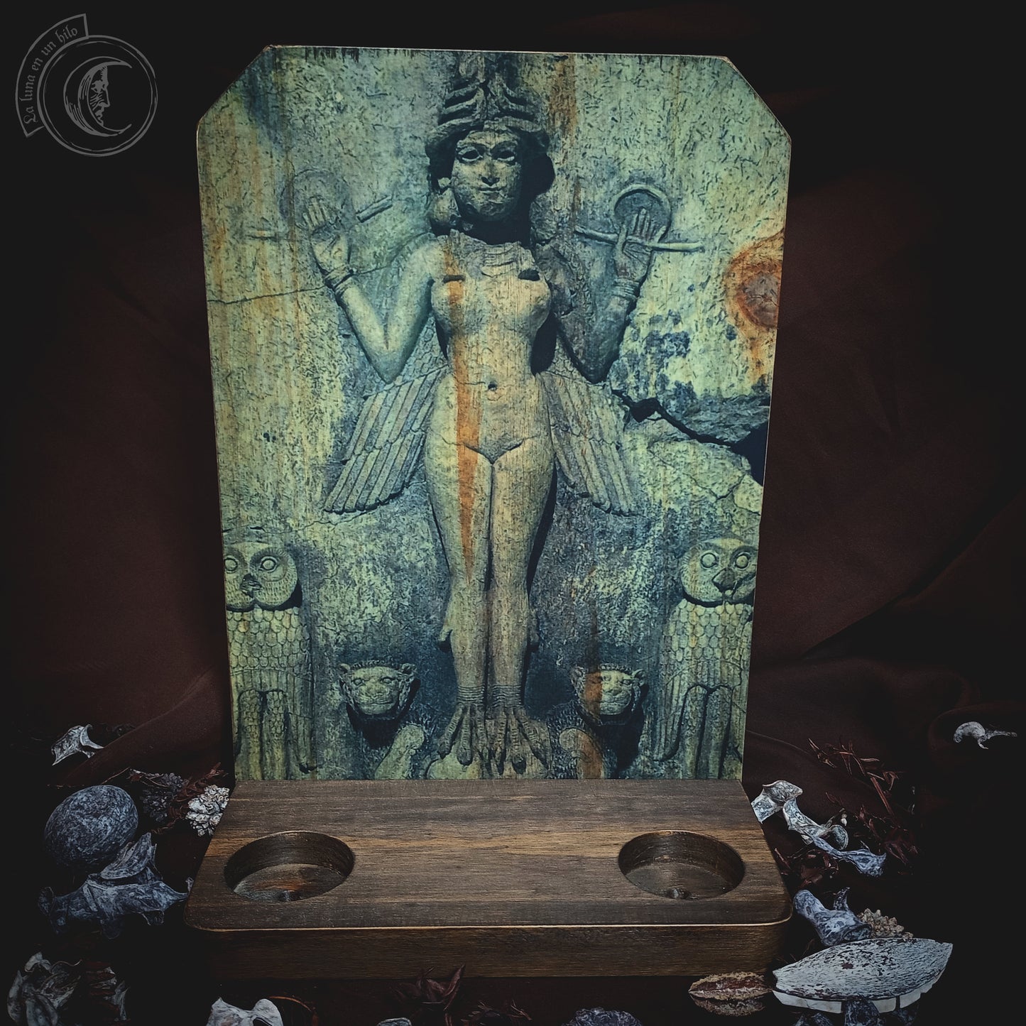 Ritual Altar Candle holder - Lilith -