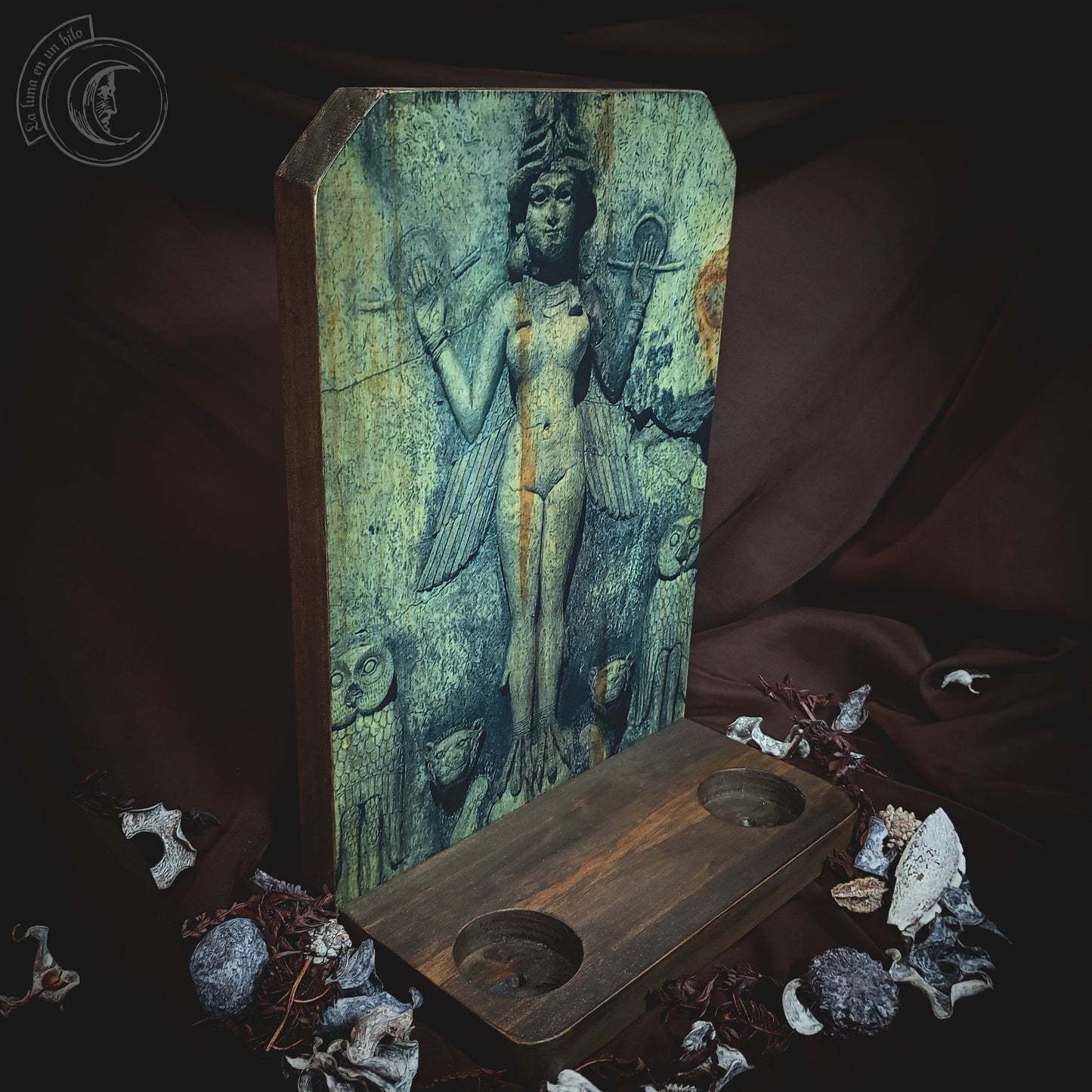 Ritual Altar Candle holder - Lilith -