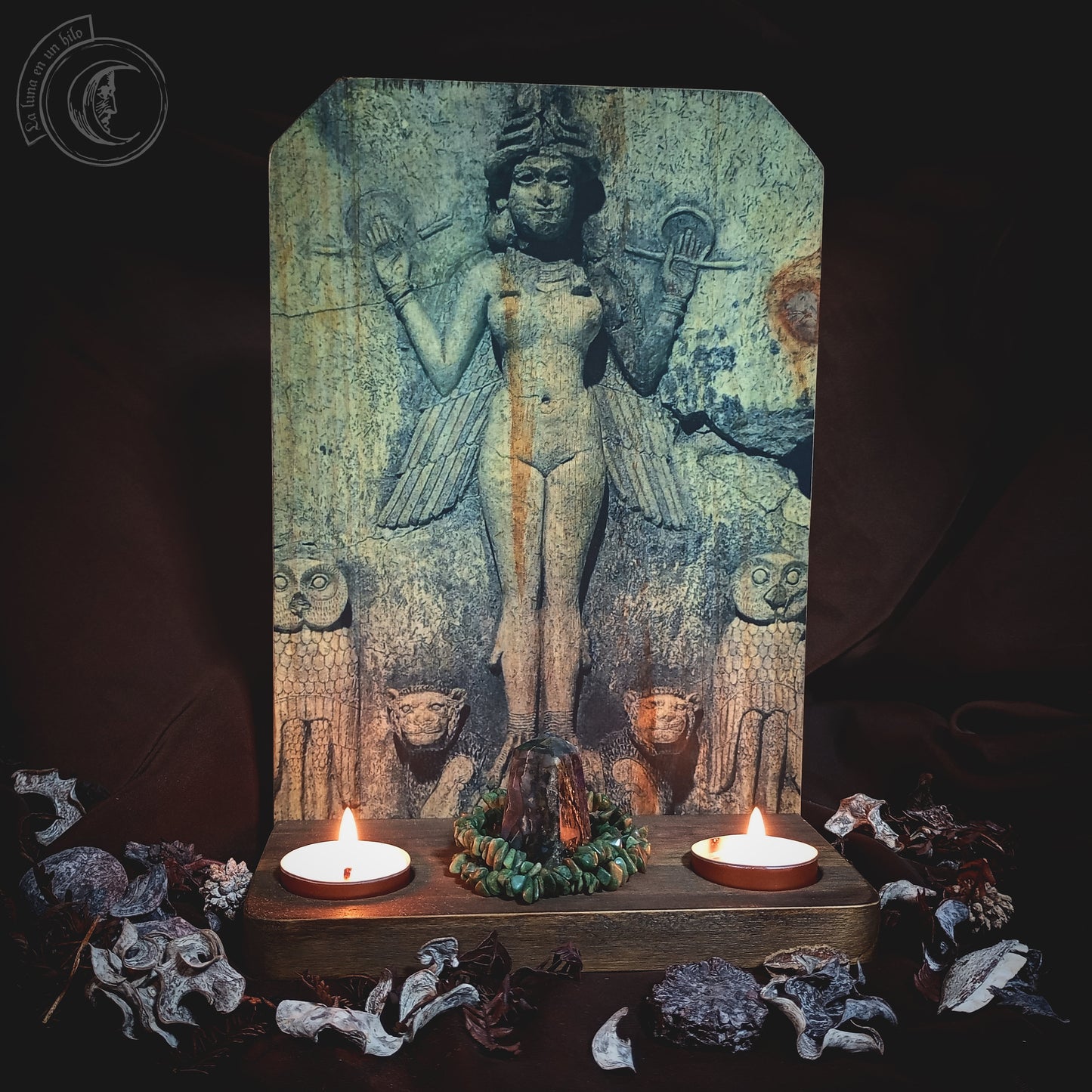 Ritual Altar Candle holder - Lilith -