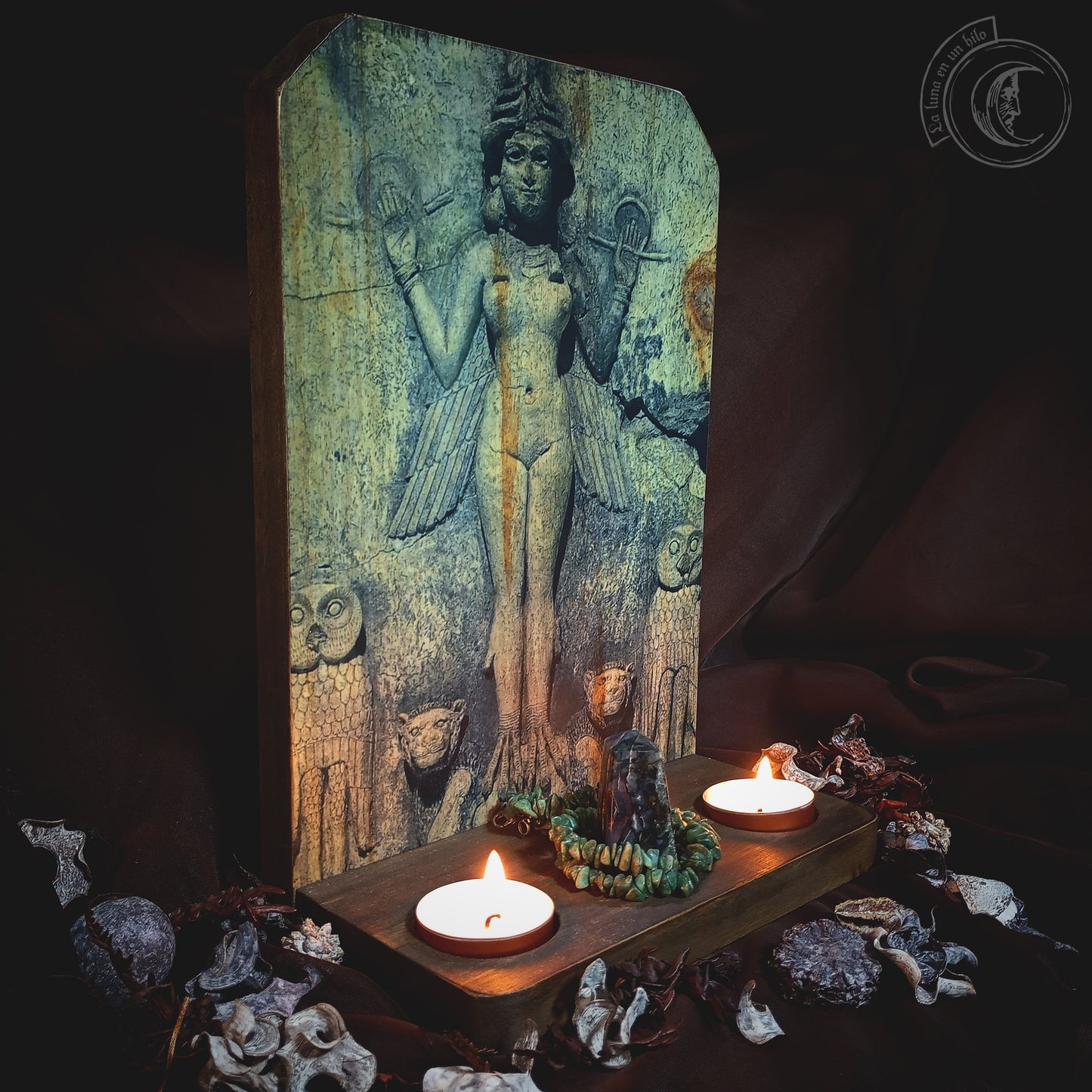 Ritual Altar Candle holder - Lilith -