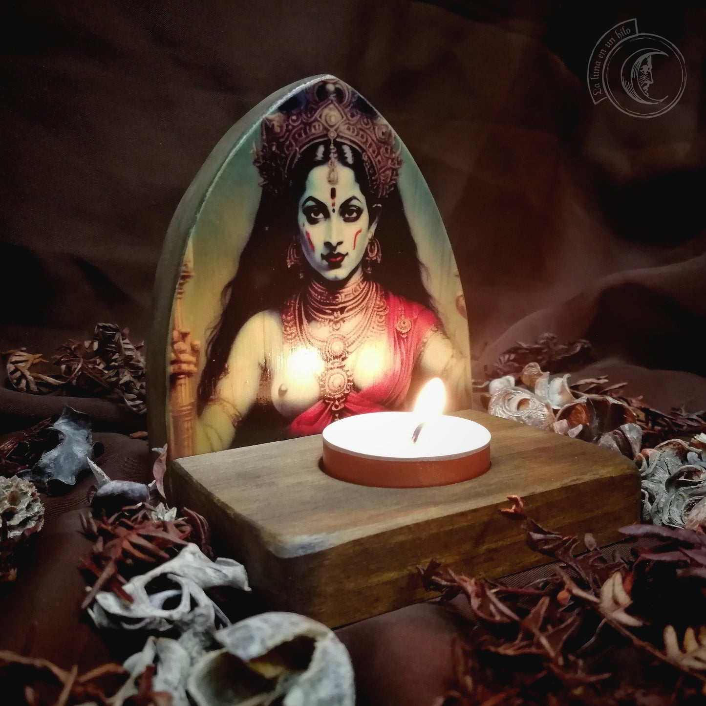 Maha Kali - Candle Holder -