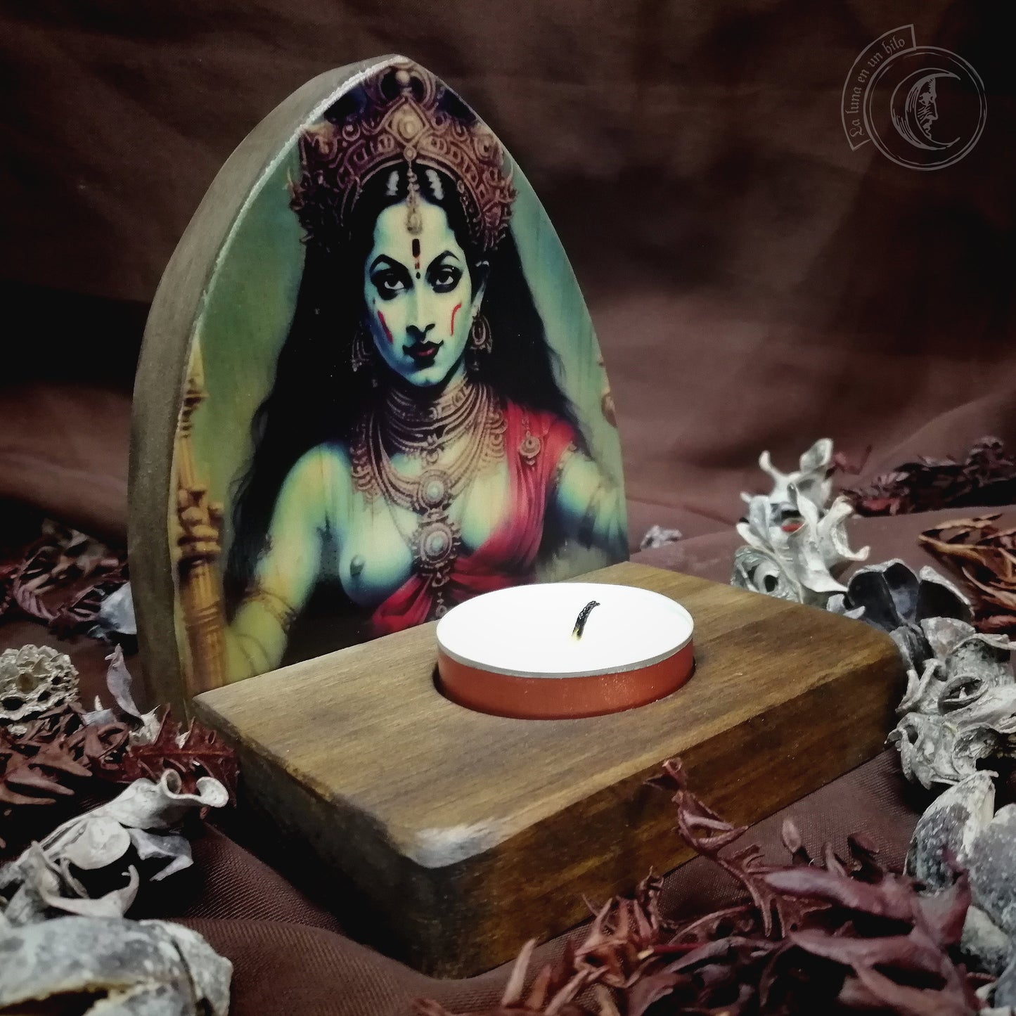 Maha Kali - Candle Holder -