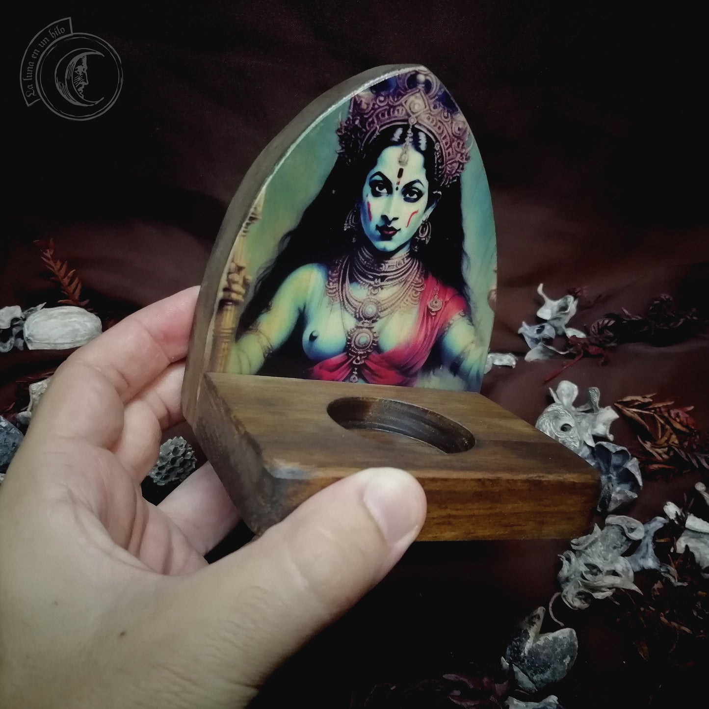 Maha Kali - Candle Holder -