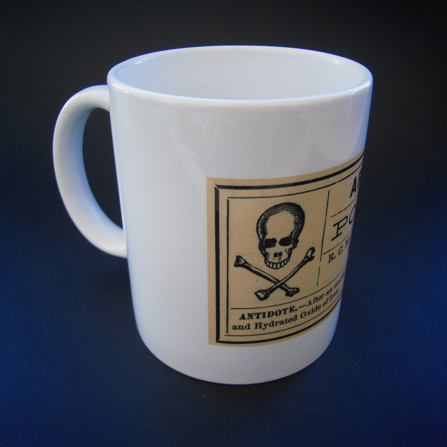 Vintage ceramic mug 11 oz - Arsenic -