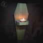 Coffin - Wall Candle Holder -