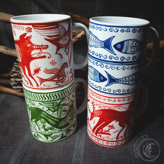 Celtiberian Mug SET (4x MUGS)