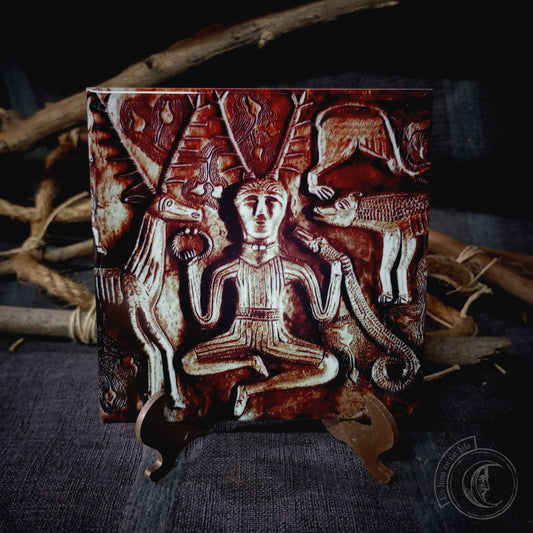 Cernunnos - Ceramic Tile Decor -