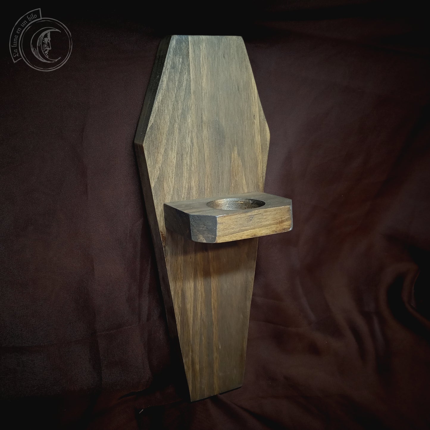 Coffin - Wall Candle Holder -