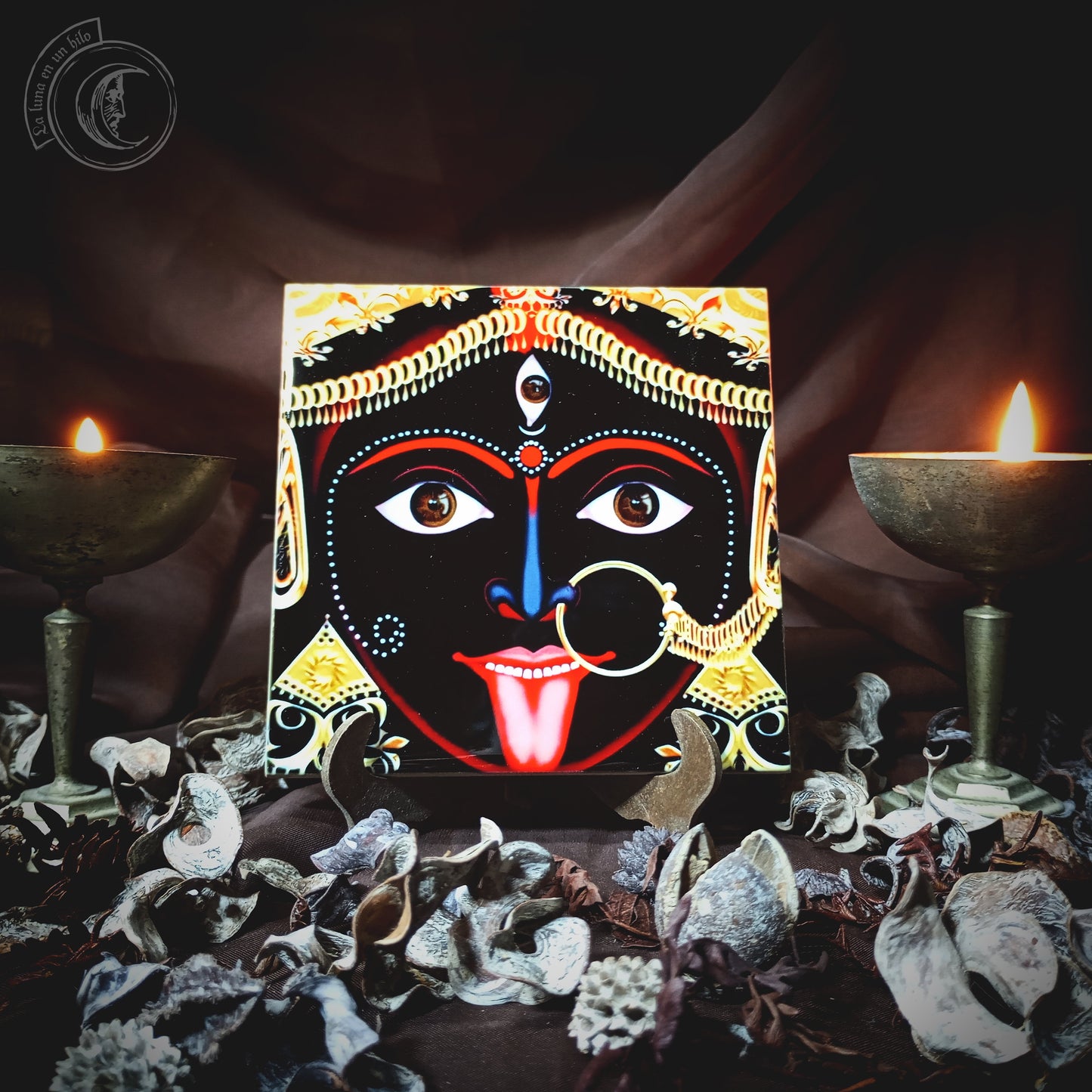 Maha Kali - Azulejo cerámico decorativo