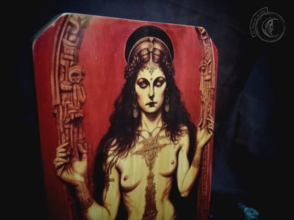 Ritual Altar, Candle holder, Lilith, Ishtar, Inanna,