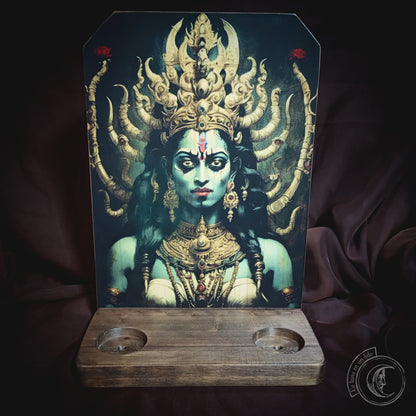 Ritual Altar Candle holder - Maha Kali - II
