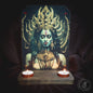 Ritual Altar Candle holder - Maha Kali - II
