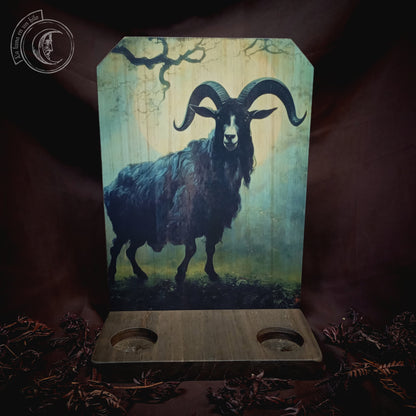 Ritual Altar Candle holder - Male Goat -