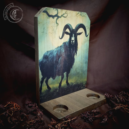 Ritual Altar Candle holder - Male Goat -