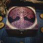 Small Wooden Box - Yggdrasil -